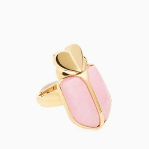 Kate Spade love bugs beetle ring
